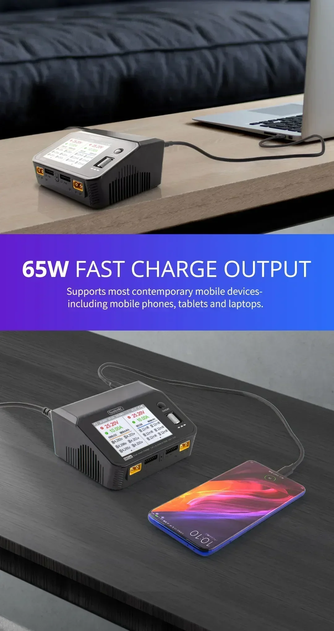 ToolkitRC M6DAC เครื่องชาร์จสม - Toolkitrc M6Dac Smart Charger บทวิจารณ์และราคา